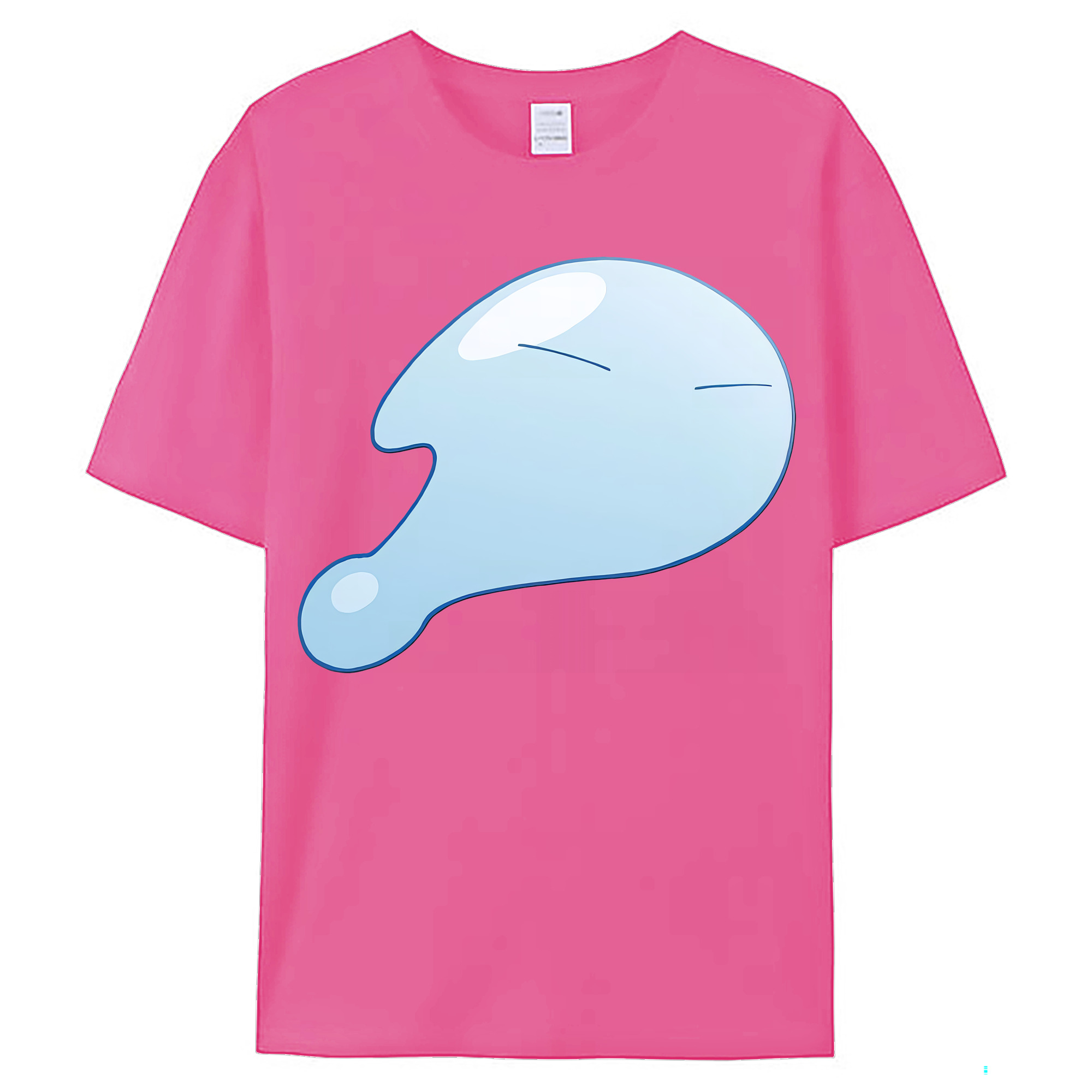 （画像用） 転スラ Regarding Reincarnated to Slime レディースカジュアルプリントTシャツ（綿100％）